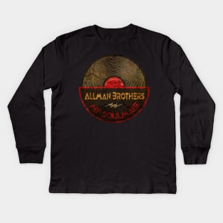 Allman Brothers - My Soulmate Kids Long Sleeve T-Shirt